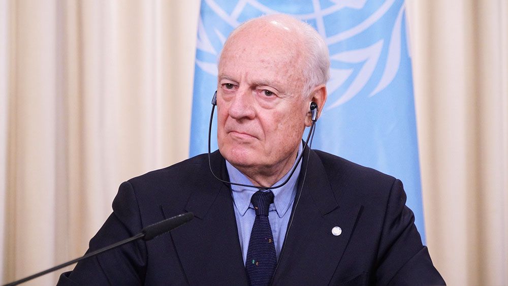 Спецпосланник ООН по Сирии Стаффан де Мистура заявил что уходит со своего поста