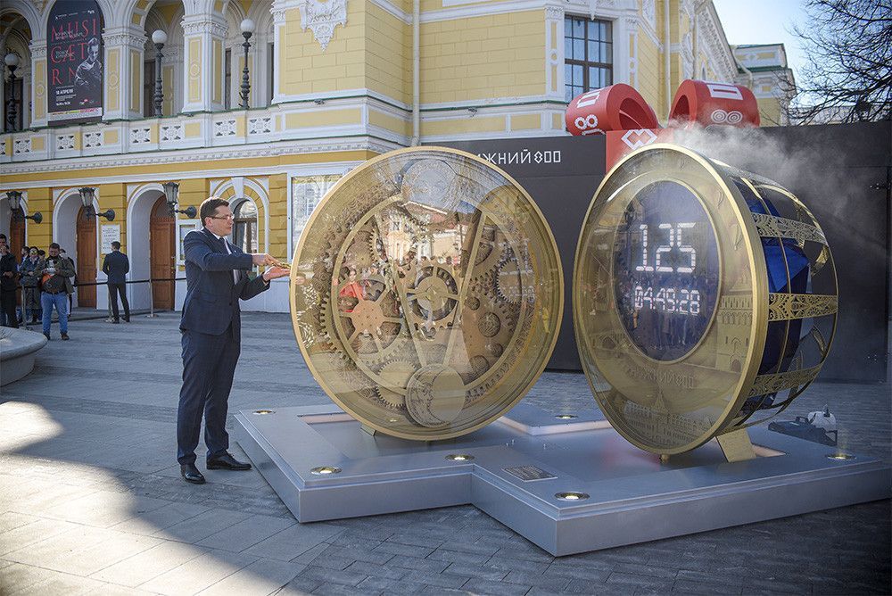 Часы обратного отсчета и гашение марки. Как Нижний Новгород готовится к 800-летию