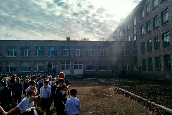 В Башкирии ученик пытался поджечь школу во время нападения